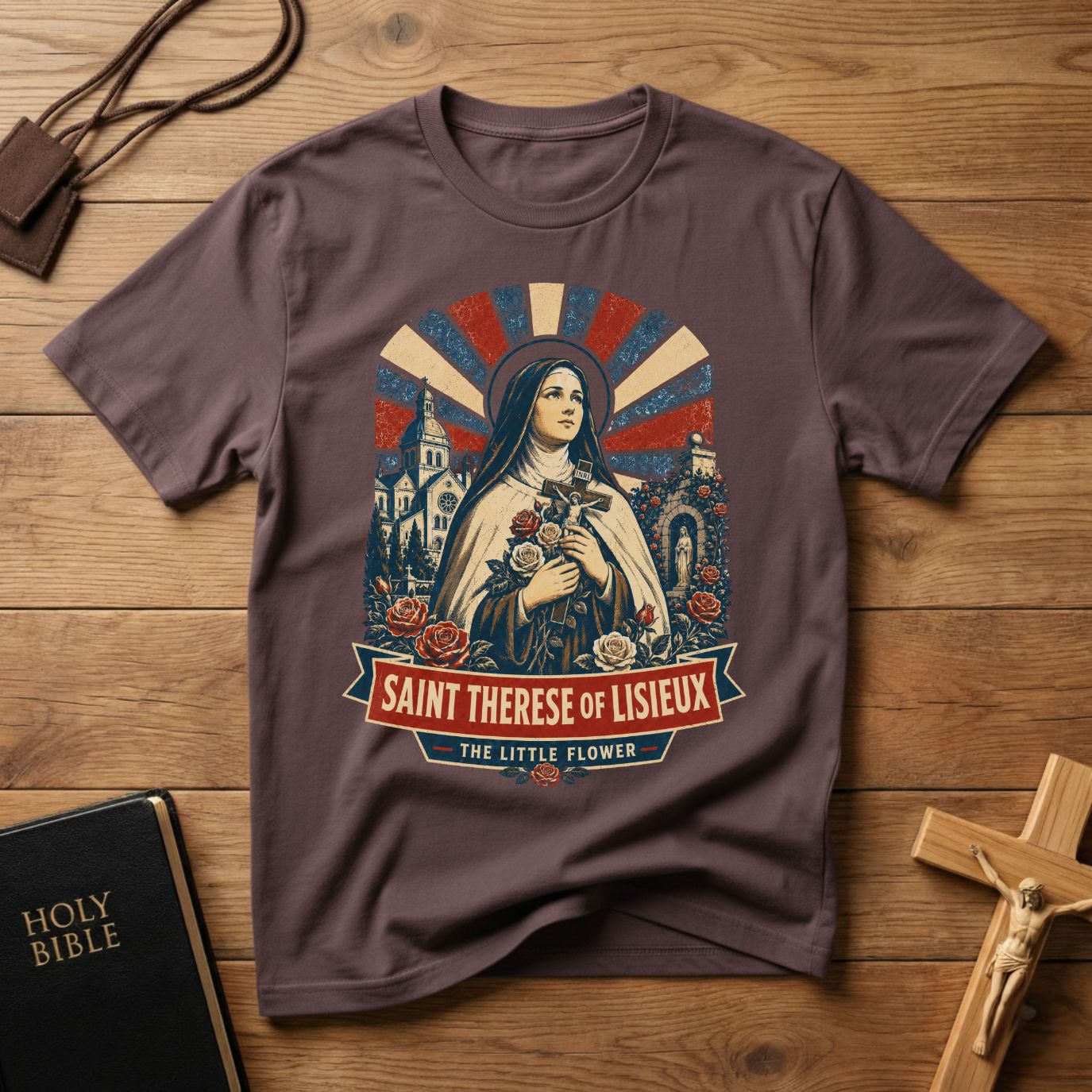 Saint Therese of Lisieux Graphic T-Shirt