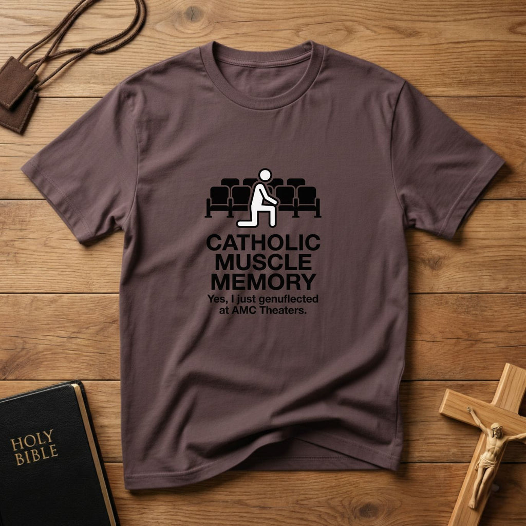 Catholic Muscle Memory T-shirt