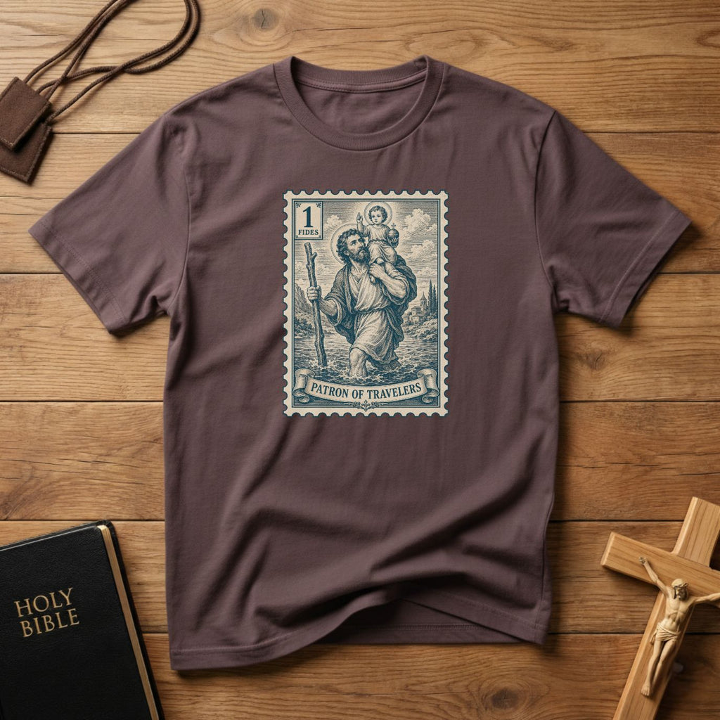 St. Christopher Stamp T-shirt