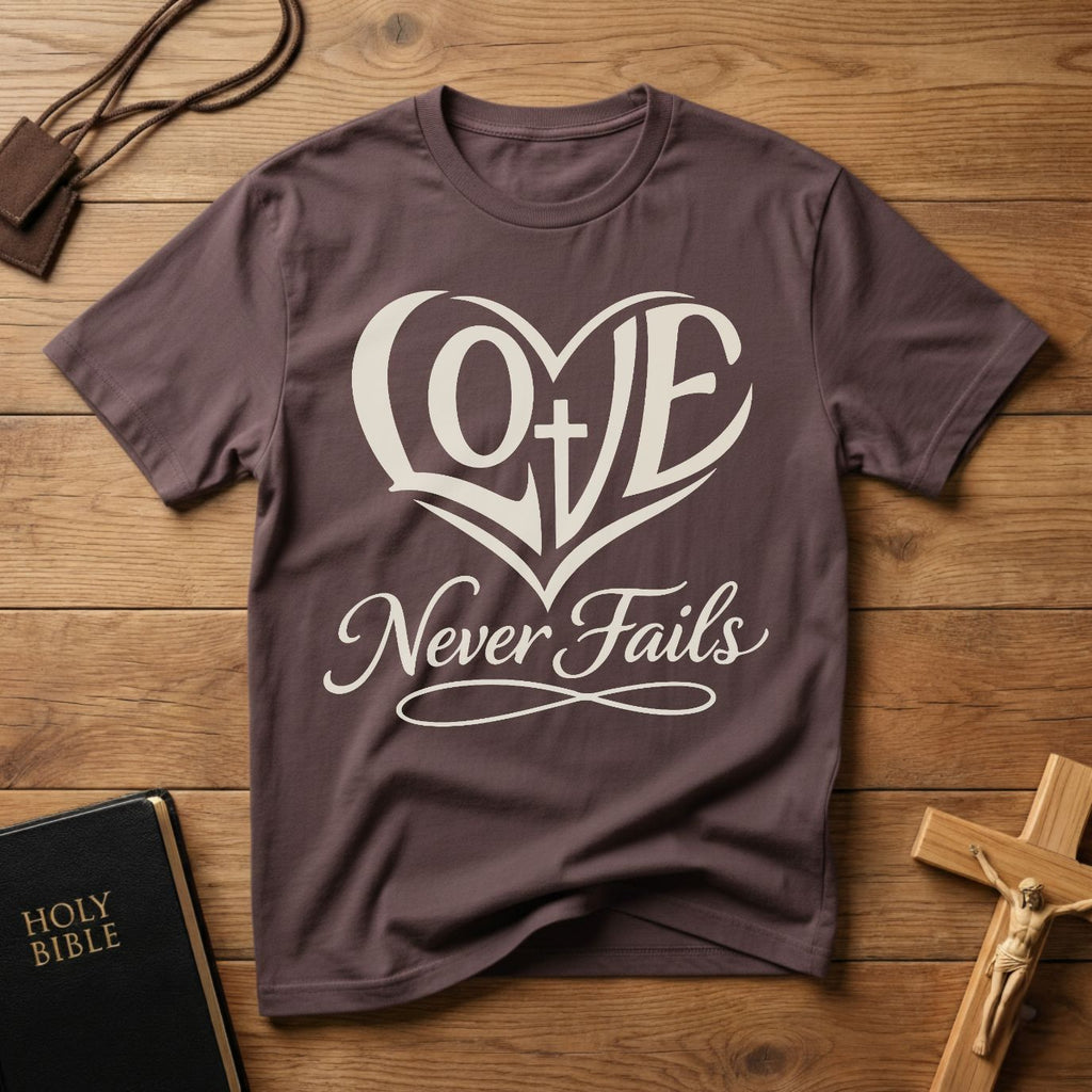 Love Never Fails T-Shirt