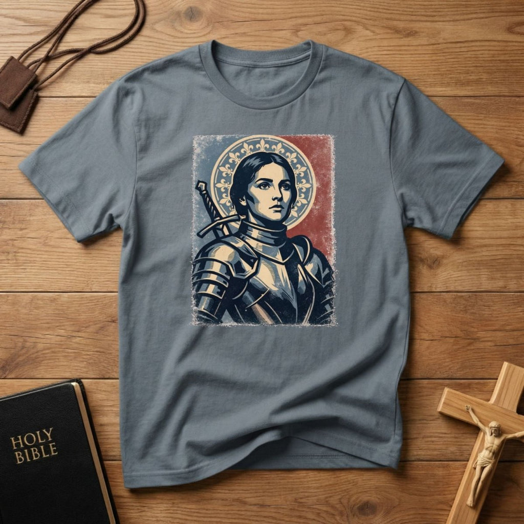 Joan of Arc Portrait T-Shirt - Tees to the Kingdom