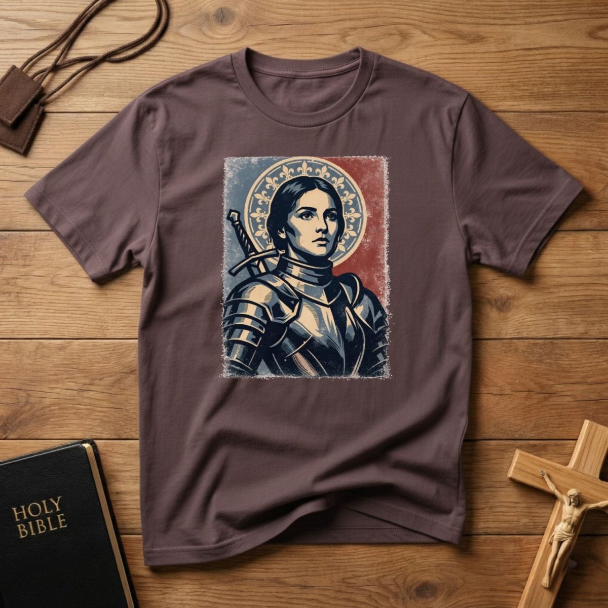 Joan of Arc T-Shirt – Catholic Saint Apparel – Tees to the Kingdom