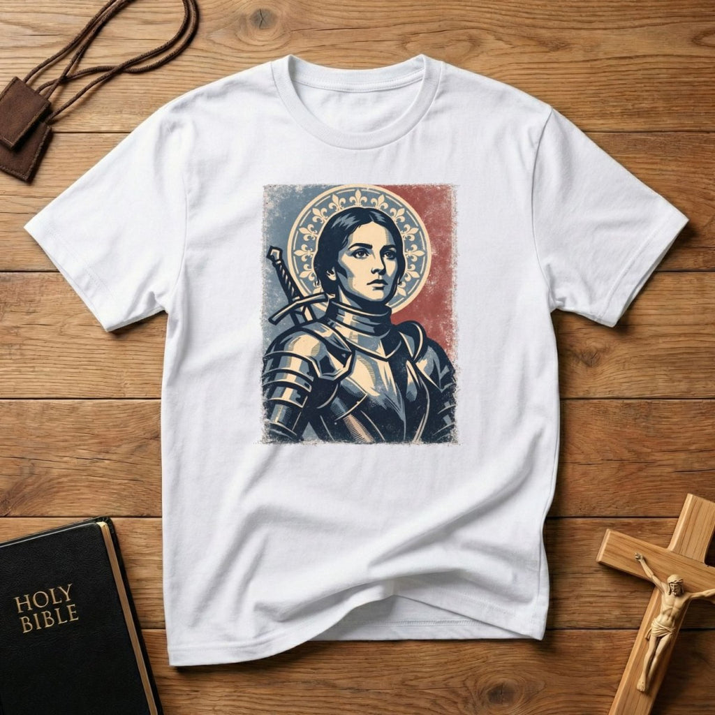 Joan of Arc Portrait T-Shirt - Tees to the Kingdom
