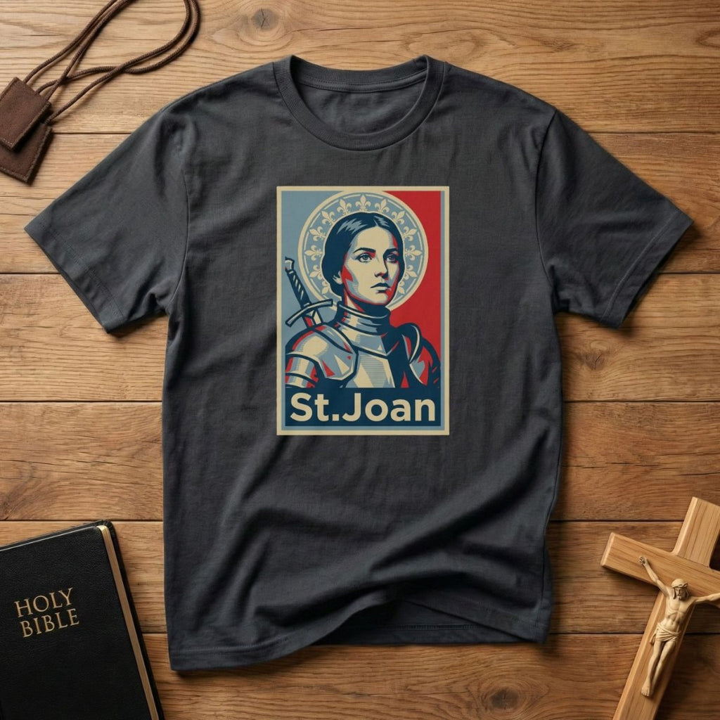 St. Joan Retro Poster T-Shirt