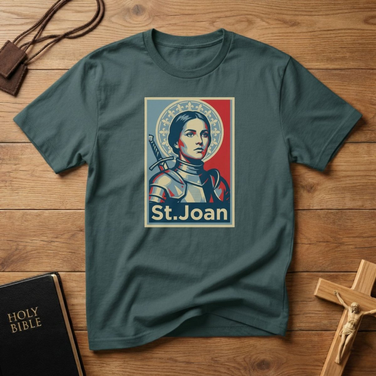 St. Joan Retro Poster T-Shirt