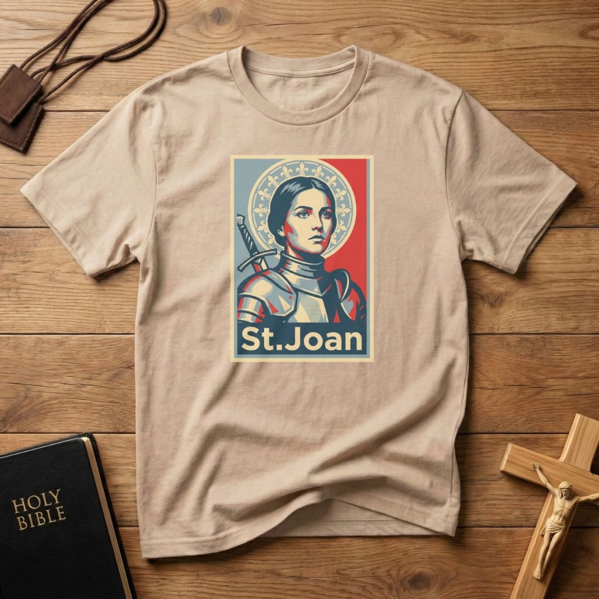 St. Joan Retro Poster T-Shirt