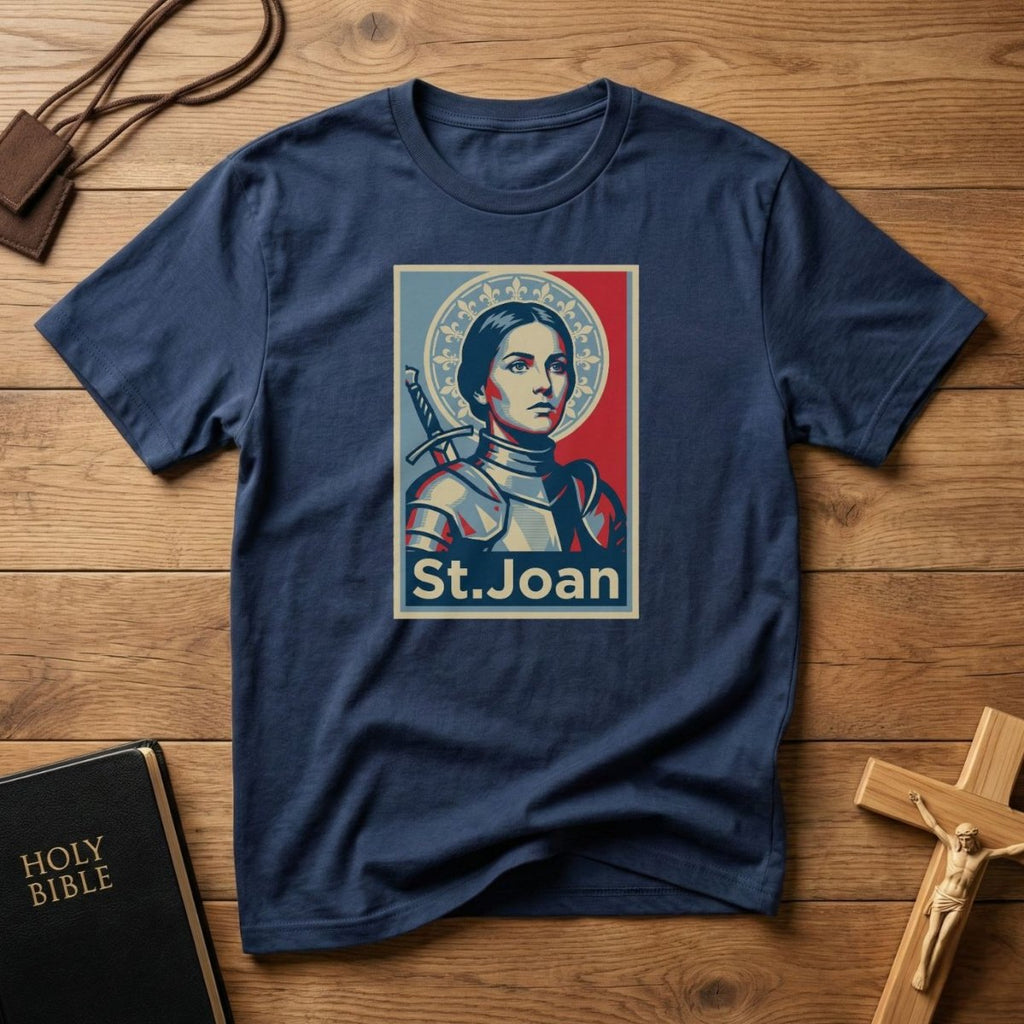 St. Joan Retro Poster T-Shirt