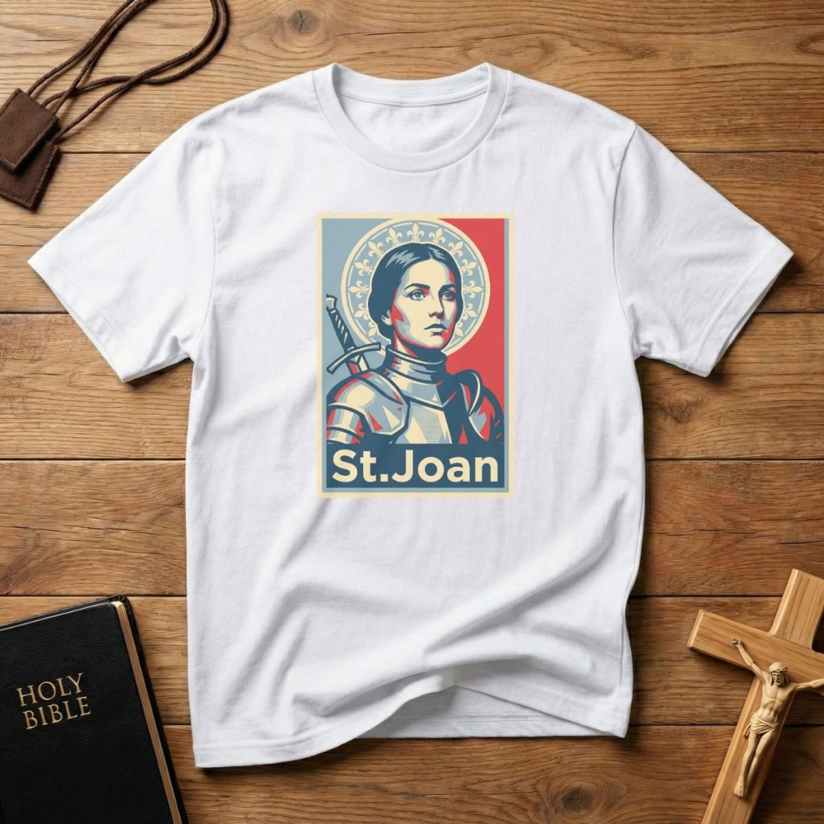 St. Joan Retro Poster T-Shirt