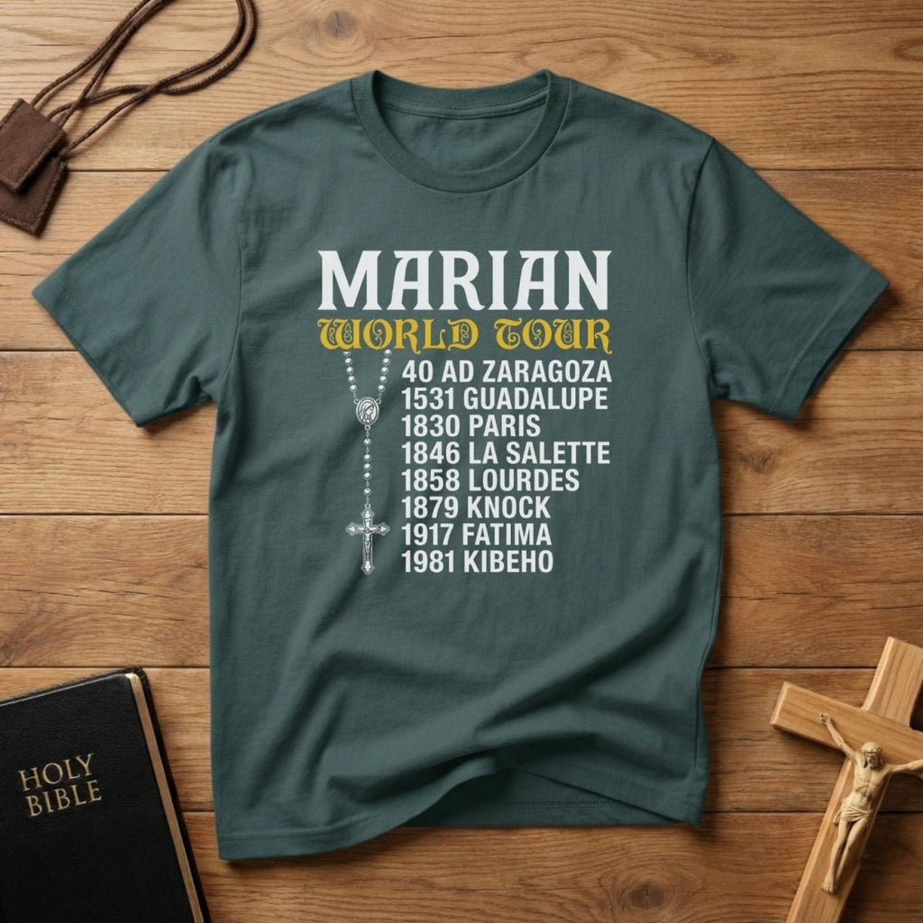 Marian World Tour T-Shirt - Tees to the Kingdom