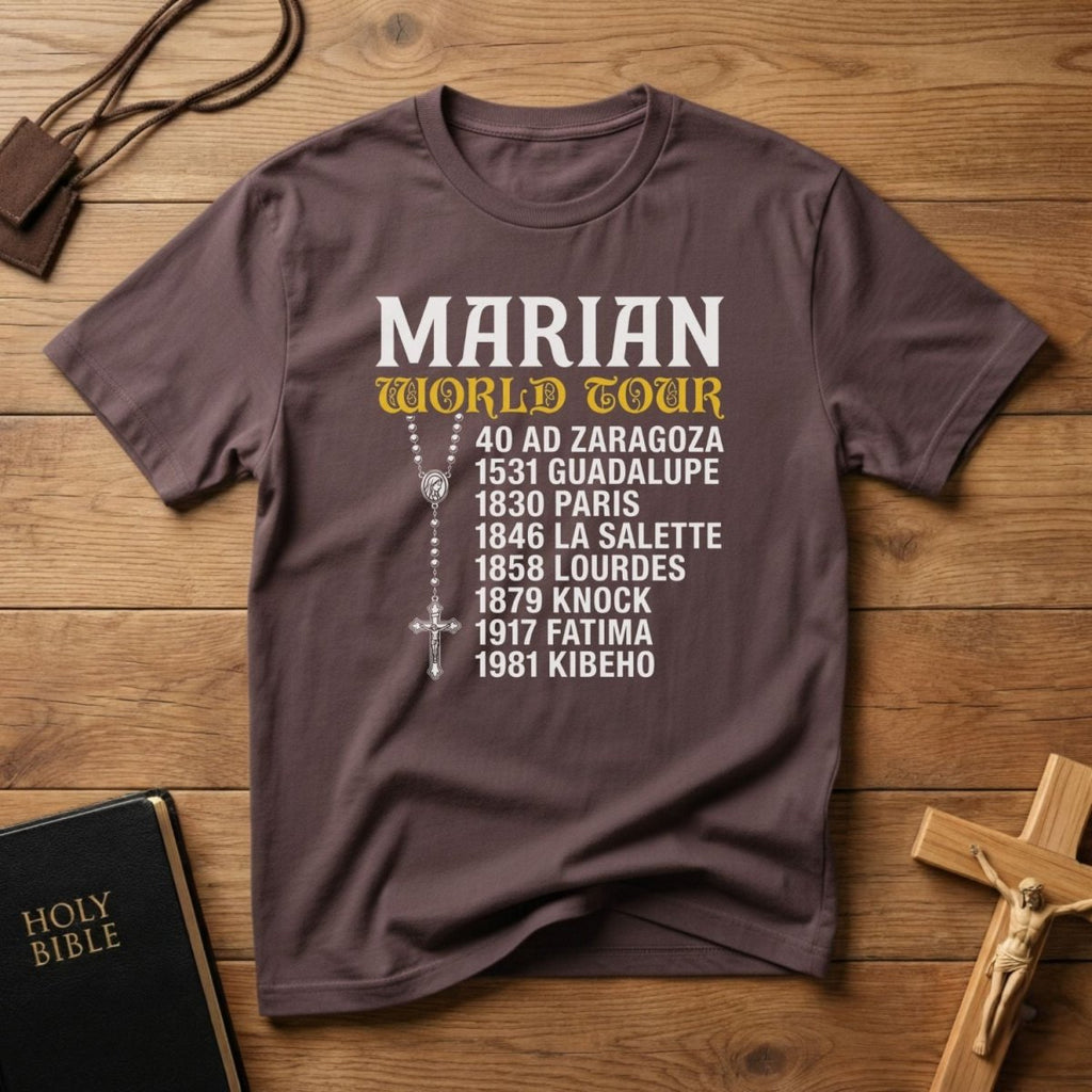 Marian World Tour T-Shirt - Tees to the Kingdom
