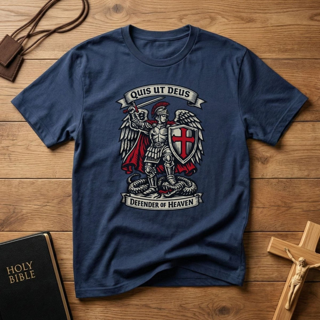 Quis ut Deus T-Shirt - Tees to the Kingdom