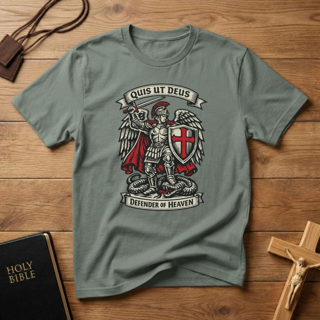 Quis ut Deus T-Shirt - Tees to the Kingdom