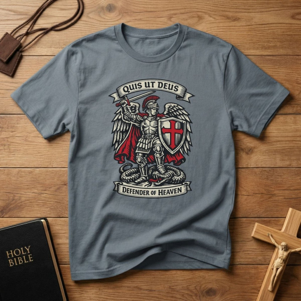 Quis ut Deus T-Shirt - Tees to the Kingdom