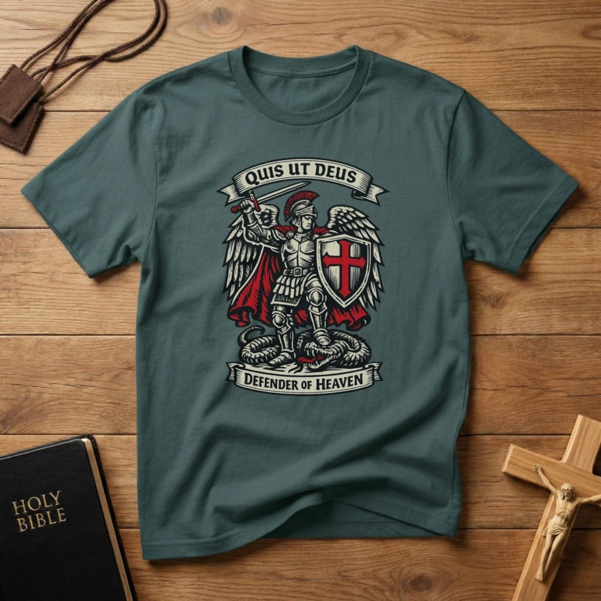 Quis ut Deus T-Shirt - Tees to the Kingdom