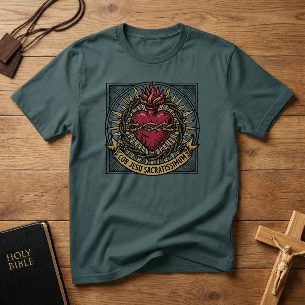 Sacred Heart T-Shirt - Tees to the Kingdom