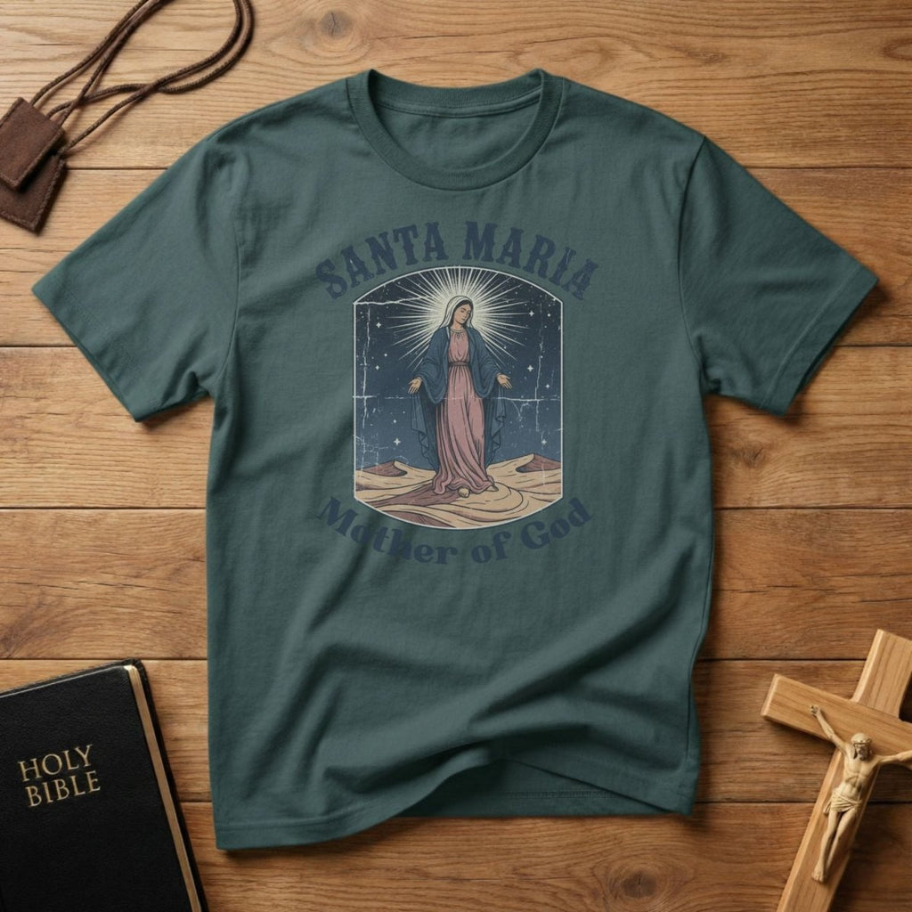 Santa Maria 'Mother of God' T-Shirt - Tees to the Kingdom