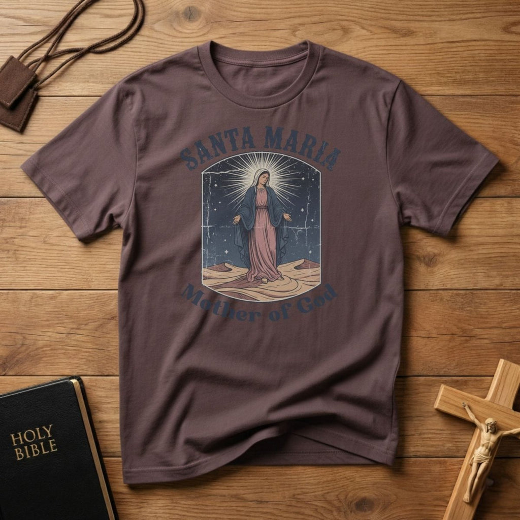 Santa Maria 'Mother of God' T-Shirt - Tees to the Kingdom