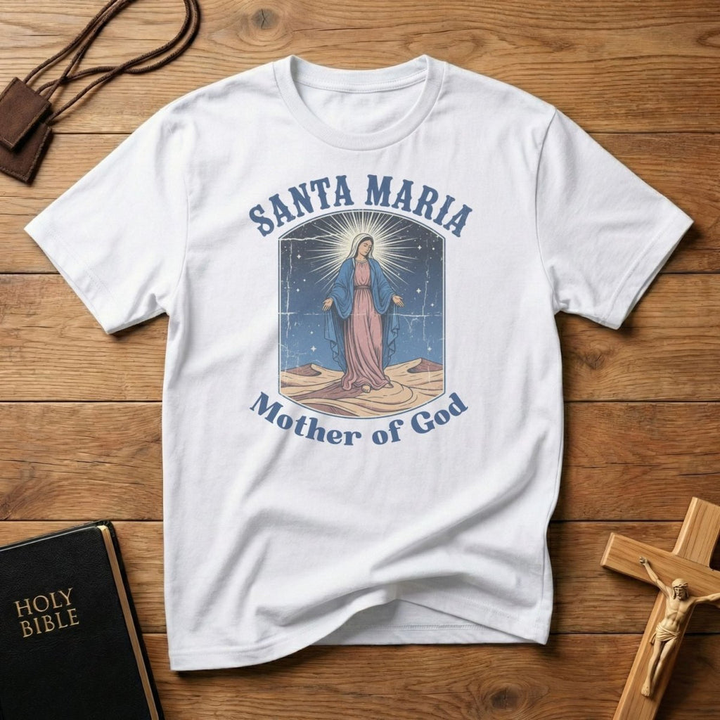 Santa Maria 'Mother of God' T-Shirt - Tees to the Kingdom