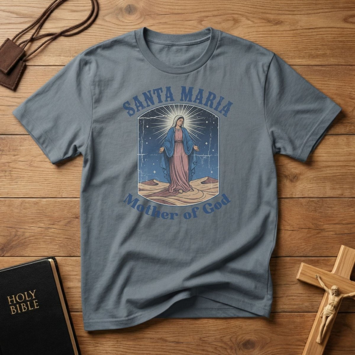 Santa Maria 'Mother of God' T-Shirt - Tees to the Kingdom