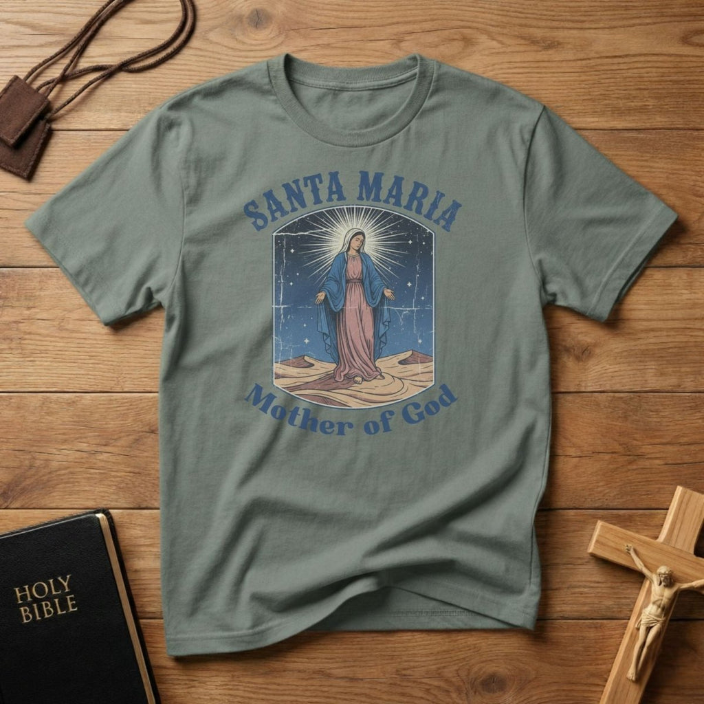 Santa Maria 'Mother of God' T-Shirt - Tees to the Kingdom