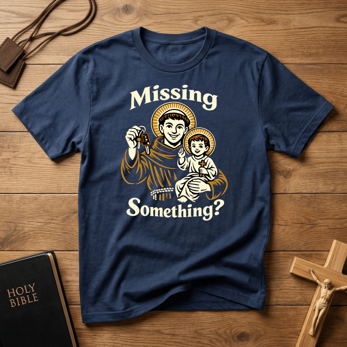 St. Anthony Pray for Us T-Shirt - Tees to the Kingdom