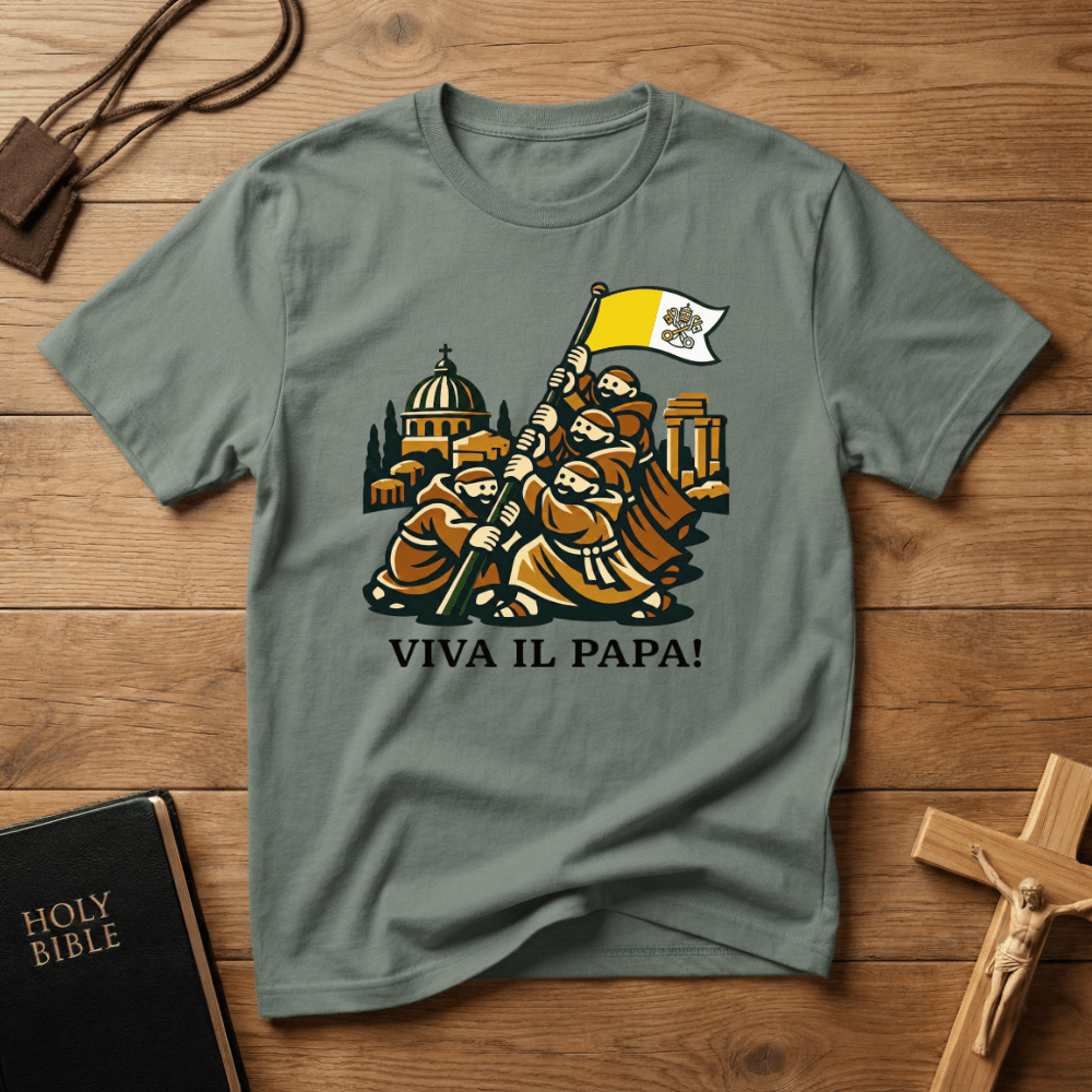 Viva Il Papa! T-Shirt - Tees to the Kingdom