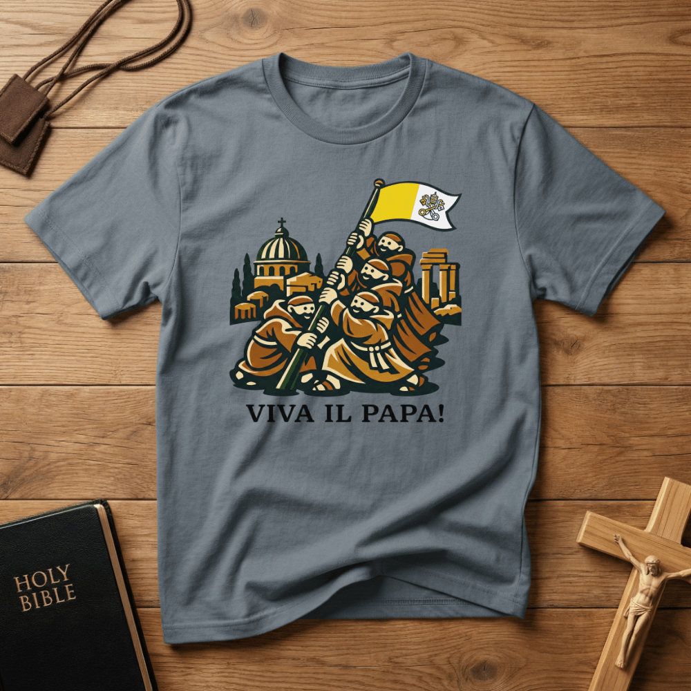 Viva Il Papa! T-Shirt - Tees to the Kingdom